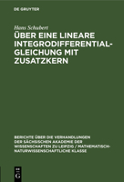 Über Eine Lineare Integrodifferentialgleichung Mit Zusatzkern 3112502515 Book Cover
