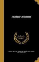 Musical Criticisms 9357950966 Book Cover