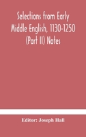 Selections from early Middle English, 1130-1250 (Part II) Notes 9354181341 Book Cover