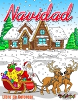 Navidad : Libro de Colorear: Libro para colorear para adultos con 25 hermosos dibujos relacionados con la Navidad. B08KSR2DTJ Book Cover