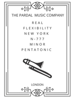 REAL FLEXIBILITY NEW YORK N-777 MINOR PENTATONIC LA INVERSION DEL 7 TROMBONE: LONDON B08RKLRV1S Book Cover