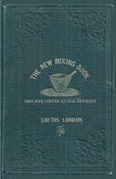 The New Mixing Book 1869 Bar Drink Guide Reprint 1440410836 Book Cover