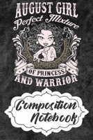 Composition Notebook: 110 Blank Lined Papers - 6x9 Personalized Customized Composition Notebook Journal Gift For Person Who Born In August 1678922188 Book Cover