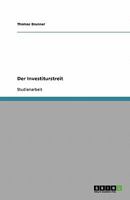 Der Investiturstreit 363893845X Book Cover