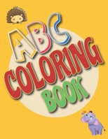 ABC coloring book: high quality black & white Alphabet coloring book for kids 1655478435 Book Cover