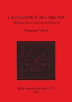 Les Pavements D'Opus Signinum: Technique, Decor, Fonction Architecturale 1841719080 Book Cover