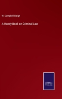 A Handy Book on Criminal Law 3375139705 Book Cover