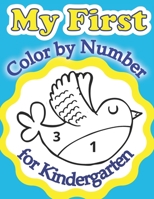 My First Color by Number for Kindergarten: Educational and Fun Coloring Book for Toddlers, Preschoolers and Little Kids | Easy Numbers Learning for Children B08S2YYCDD Book Cover