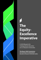 The Equity/Excellence Imperative: A 2030 Blueprint for Undergraduate Education at U.S. Research Universities 1646423860 Book Cover