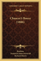 Chaucer's Boece 1104631911 Book Cover
