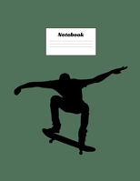 Skateboard Jump Notebook 1661790968 Book Cover