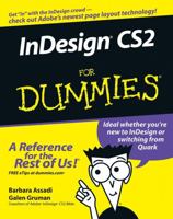InDesign CS2 For Dummies (For Dummies (Computer/Tech)) 0764595725 Book Cover