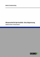 Wissenschaft & Spiritualit�t - Eine Abgrenzung 3640328825 Book Cover
