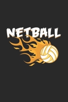 Netball: 6x9 Netball - grid - squared paper - notebook - notes 1087434580 Book Cover
