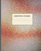 COMPOSITION NOTEBOOK: JUPITER RISING ABSTRACT DESIGN COVER | 7.5 x 9.25" WIDE-RULED PAGES | WORKBOOK, JOURNAL, NOTEBOOK | INCLUDES BELONG TO PAGE AND CLASS SCHEDULE PAGE 1691582921 Book Cover