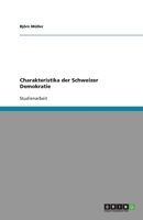 Charakteristika der Schweizer Demokratie 3640320409 Book Cover