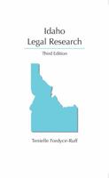 Idaho Legal Research 1594604509 Book Cover
