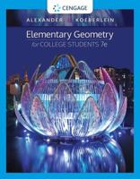 Elementary Geometry for College Students 1285195698 Book Cover