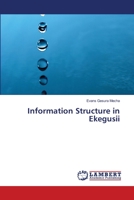Information Structure in Ekegusii 3659188050 Book Cover