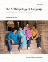 An Introduction to Linguistic Anthropology Workbook Reader 1111828857 Book Cover