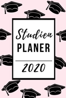 STUDIEN PLANER 2020: A5 Studienplaner 2020 | Terminplaner | Studium Planer | Universität Zubehör | Semesterplaner | Jahresplaner | Geschenkidee für Studenten | Studentenkalender (German Edition) 167776404X Book Cover