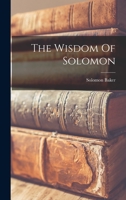 The Wisdom Of Solomon 1016436637 Book Cover