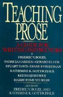 Teaching Prose: A Guide for Writing Instructors 0393956547 Book Cover