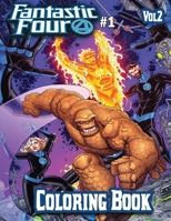 Fantastic Four Coloring Book Vol2 B08KJ5575N Book Cover