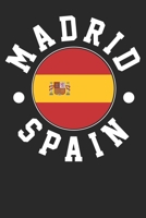 Notebook: Madrid Spain Ruled 6x9 120 Pages 1689739509 Book Cover