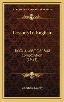 Lessons in English, Book 3 1377726207 Book Cover