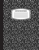 Classic Composition Notebook: (8.5x11) Wide Ruled Lined Paper Notebook Journal (Black) (Notebook for Kids, Teens, Students, Adults) Back to School and Writing Notes 1774762110 Book Cover