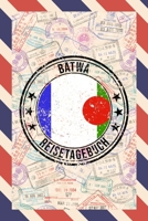 Batwa Reisetagebuch: A5 Reise Journal I Notizbuch I Urlaubs Planer I Road trip Planer I Travel notebook I 6X9 Pocket journal I Geschenk für Backpacker (German Edition) 1650047835 Book Cover