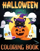 Halloween Coloring Book: The Best Funny Halloween Coloring Book with Beautiful and Highly Detailed Images B08JF17LTZ Book Cover