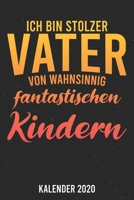 Kalender 2020: Vater A5 Kalender Planer für ein erfolgreiches Jahr - 110 Seiten (German Edition) 167184078X Book Cover