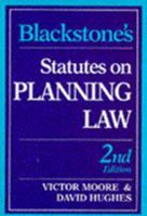 Blackstone's Statutes on Planning Law 1854314904 Book Cover