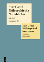 Maximen III / Maxims III (German Edition) 3112216229 Book Cover