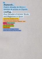 Leafing: Four Decades of Books and Publications of Spanish Artists 8496933156 Book Cover