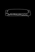Harmonica: A5 Block gepunktet - 120 Seiten Dot Grid Notizbuch passend als f�r Noten oder Lieder, perfektes Geschenk f�r Mundharmoniker Musiker! 1077883110 Book Cover