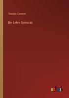 Die Lehre Spinozas 3368642324 Book Cover