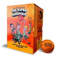 The Super Hoopers Book Set: 2 books + basketball ball: A fantastic gift set containing the first two books in "The Super Hoopers" series and a free ... Basketball has never been so much fun! 8419898937 Book Cover