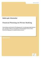 Financial Planning Im Private Banking 3838641353 Book Cover
