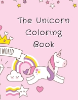 Unicorn Coloring Book: Cute Unicorns for Coloring for Kids 1802835199 Book Cover