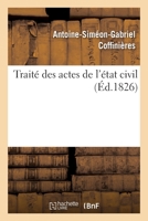 Traité des actes de l'état civil 2329334095 Book Cover