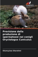 Previsione della produzione di spermatozoi nei conigli Oryctolagus Cuniculus (Italian Edition) 6208258057 Book Cover