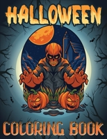Halloween Coloring Book: Top Quality Halloween Coloring Book with Stunning High Quality Illustrations B08JF8B6YN Book Cover