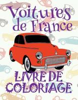 ✌ Voitures de France ✎ Livre de Coloriage Voitures ✎ Livre de Coloriage 9 ans ✍ Livre de Coloriage enfant 9 ans: ✎ Cars ... de France: Album Coloriage) 198571003X Book Cover