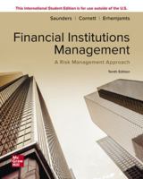 Financial Institutions Management: A Modern Perspective (Irwin Series in Finance) 0071051597 Book Cover