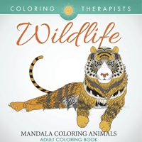 Wildlife: Mandala Coloring Animals - Adult Coloring Book B0DQ4SRP57 Book Cover