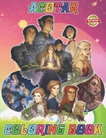 ACOTAR Coloring Book for Fan Teen Men Women: 50+ Great Coloring Pages For Kids, Teens, Adults. Beautiful And Exclusive Illustrations Of Your Favorite ... Your Creativity And Create Your Masterpieces B0CPPR4LDY Book Cover