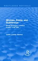 Women, Power, and Subversion: Social Strategies in British Fiction, 1778-1860 0416412009 Book Cover